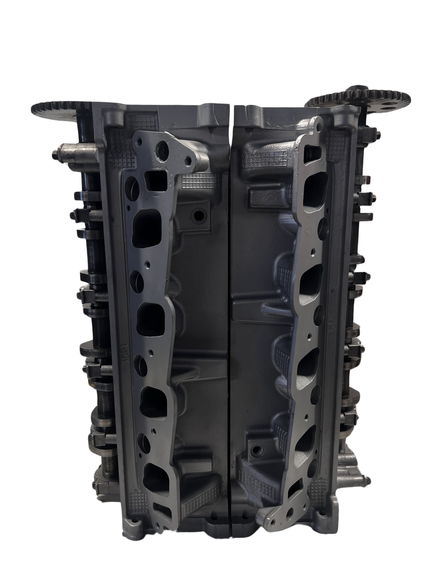 Exhaust side of cylinder heads for a Ford 5.4L Casting #XL3E (SOLD IN PAIR)