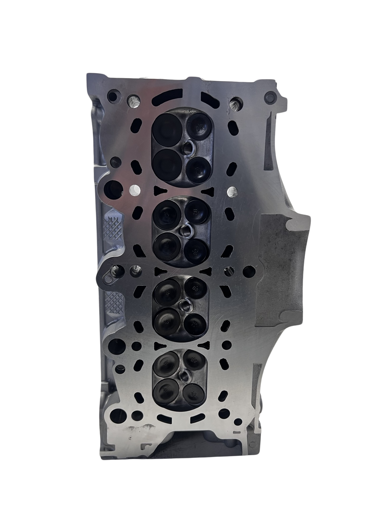 Bottom view of cylinder head for a Honda Civic 1.8L Casting #RNA