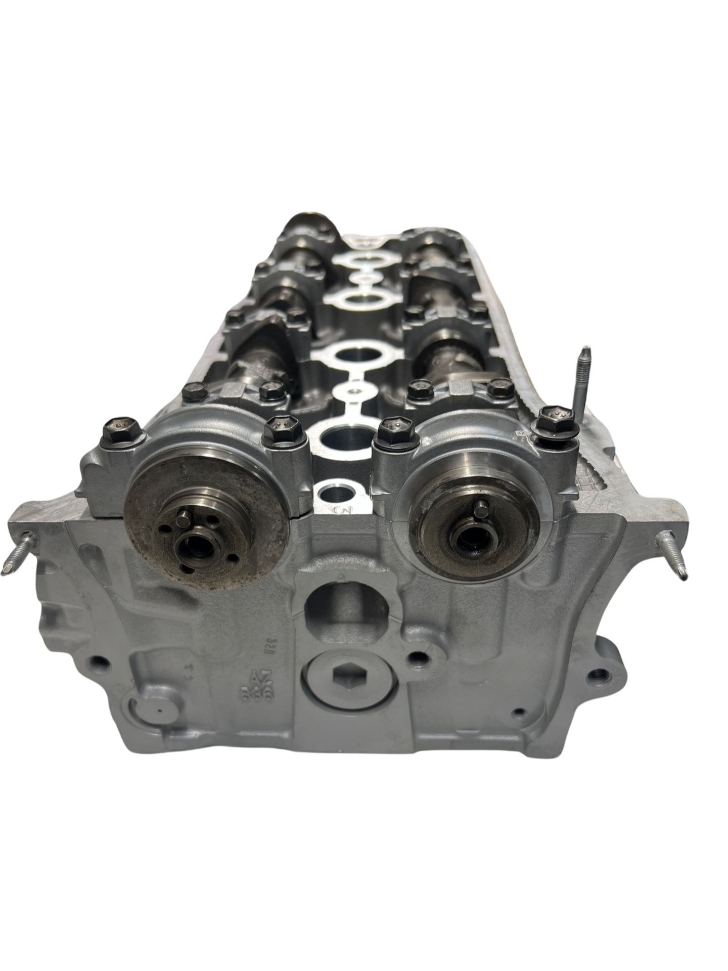 Front view of cylinder head for a Toyota 2.4L DOHC 2AZ-FE