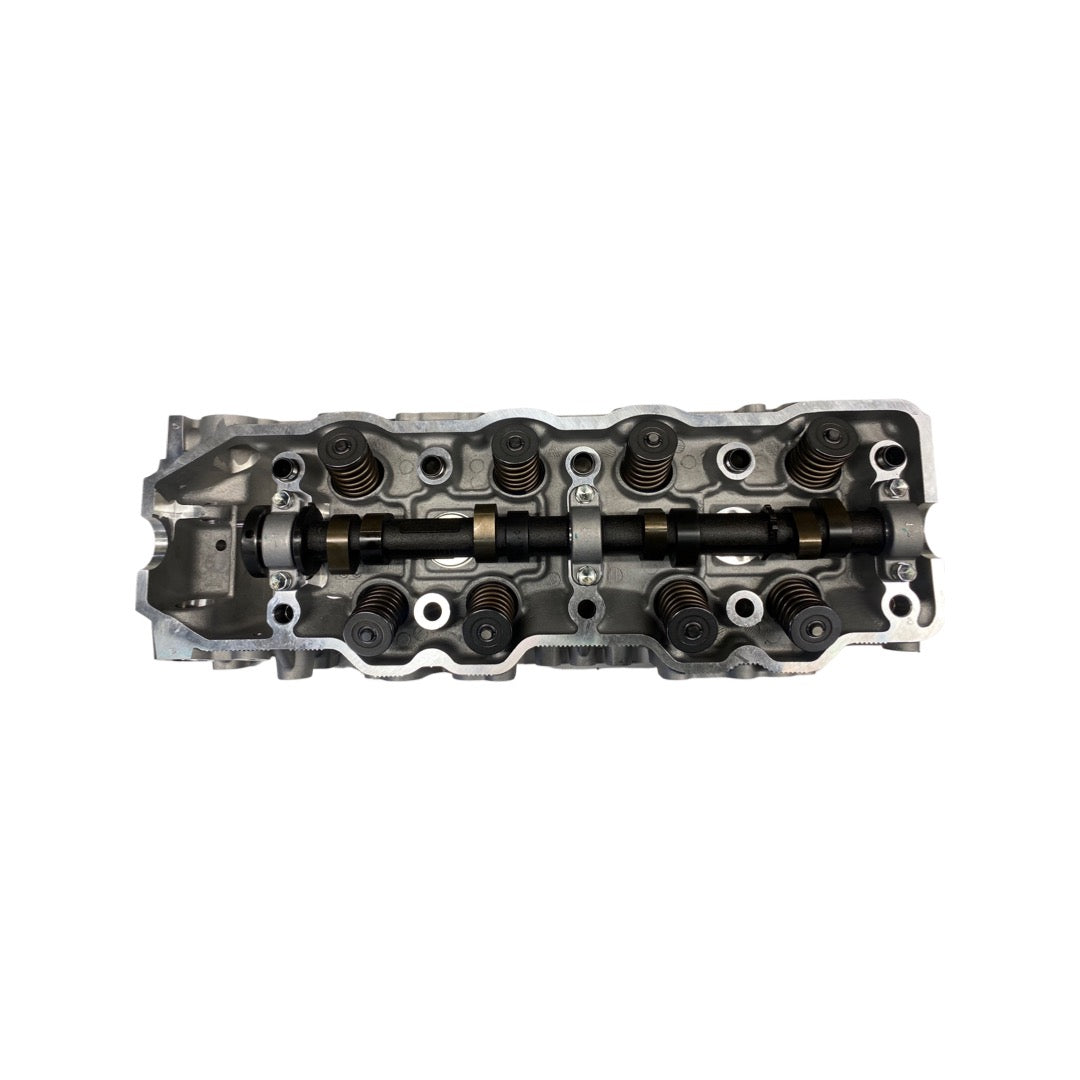 Top view of NEW TOYOTA ALUMINUM CYLINDER HEAD SOHC 22R / 22R-E